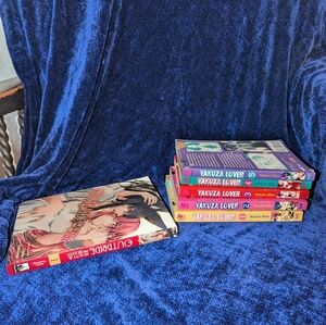 Yakuza Lover And Outbride Manga Lot 6 Books Total